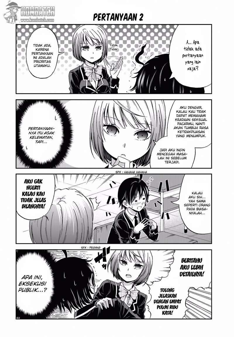 Boku no Kanojo ga Majime Sugiru Shojo Bitch na Ken Chapter 01 Gambar 5