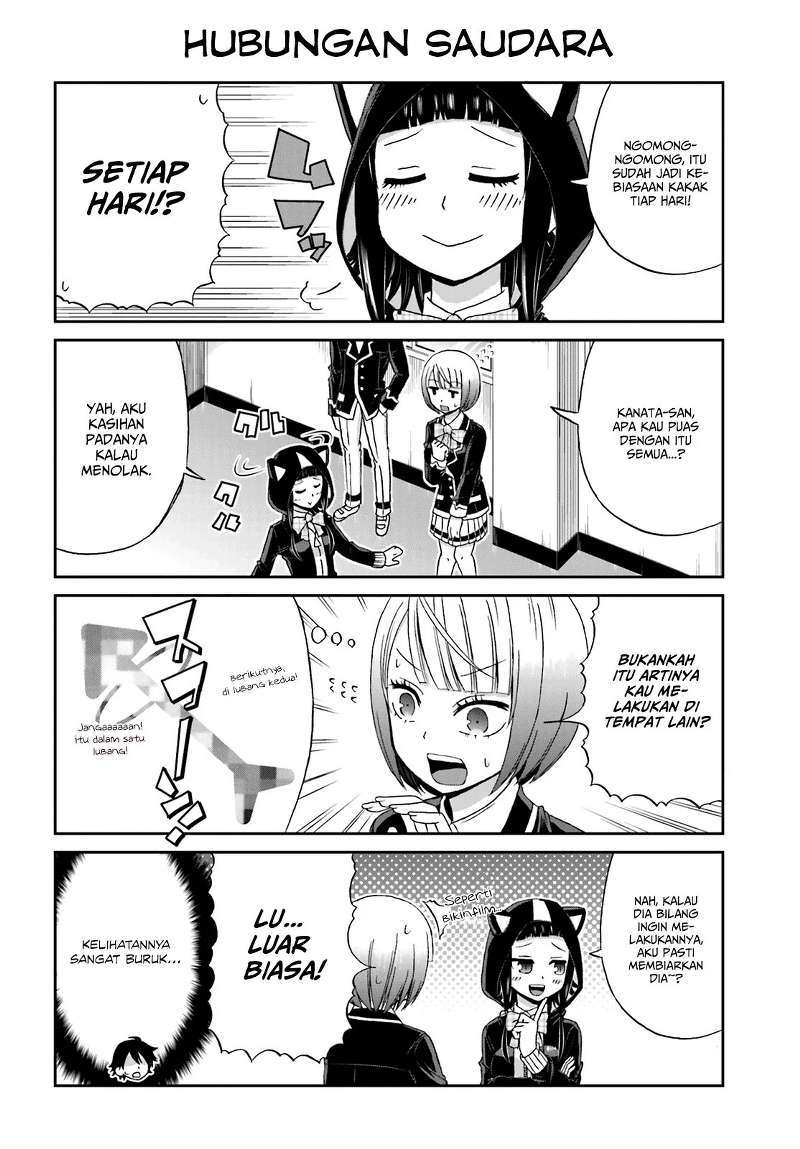 Boku no Kanojo ga Majime Sugiru Shojo Bitch na Ken Chapter 18 Gambar 3