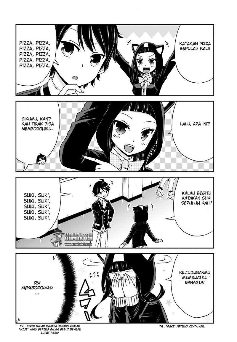 Boku no Kanojo ga Majime Sugiru Shojo Bitch na Ken Chapter 21 Gambar 5