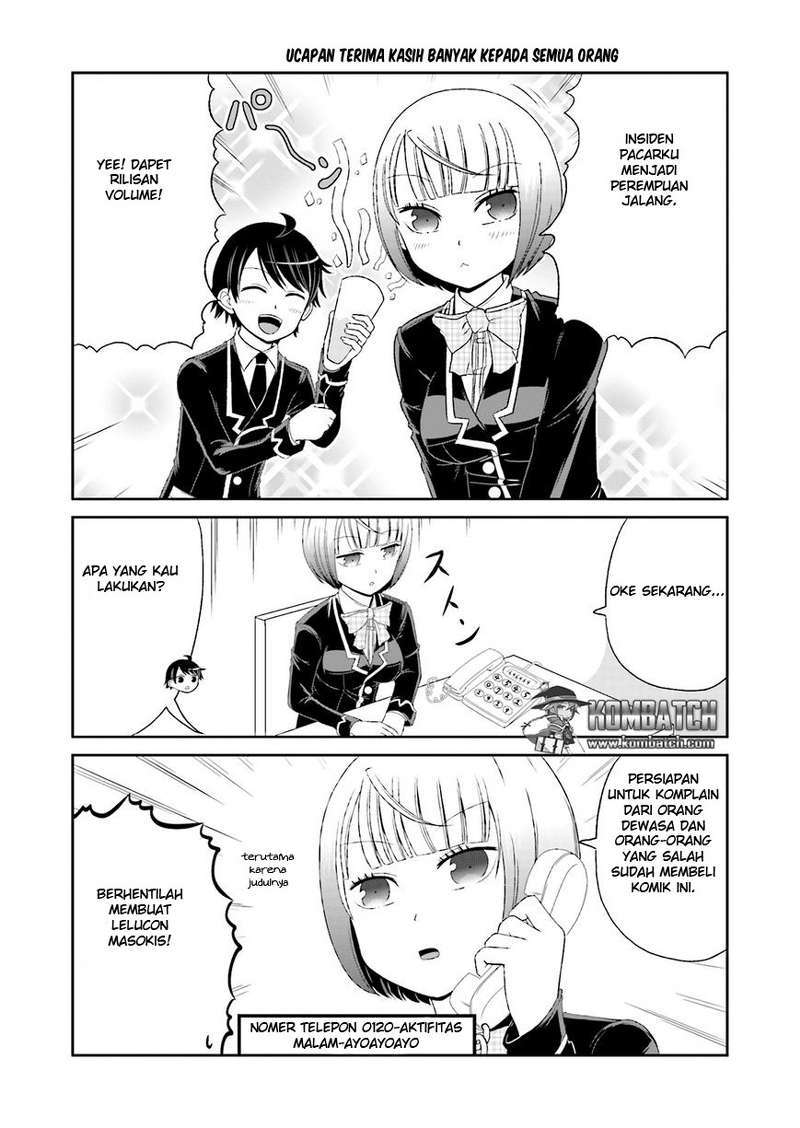 Boku no Kanojo ga Majime Sugiru Shojo Bitch na Ken Chapter 24 Gambar 8