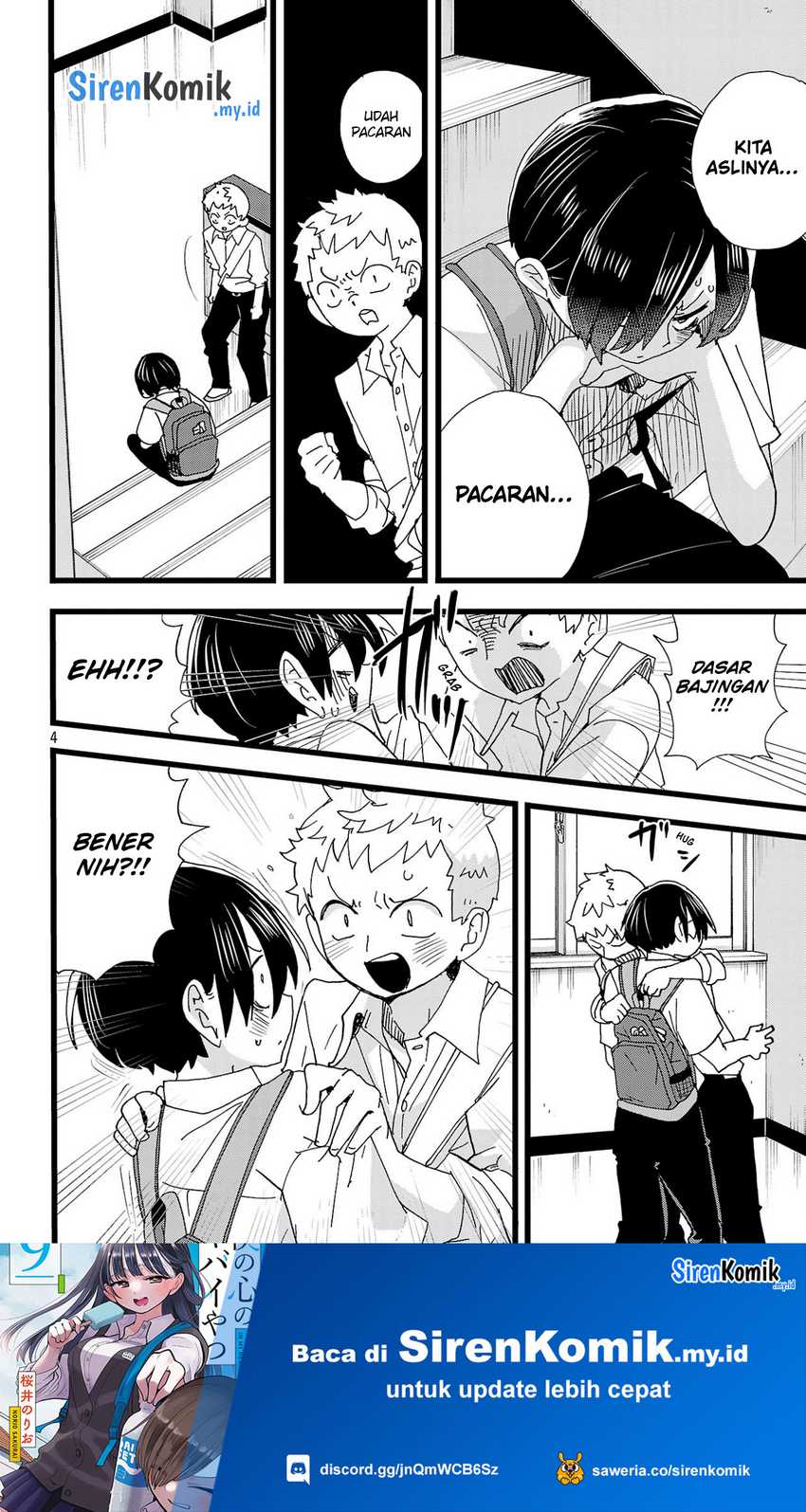 Boku no Kokoro no Yabai Yatsu Chapter 145 Gambar 6