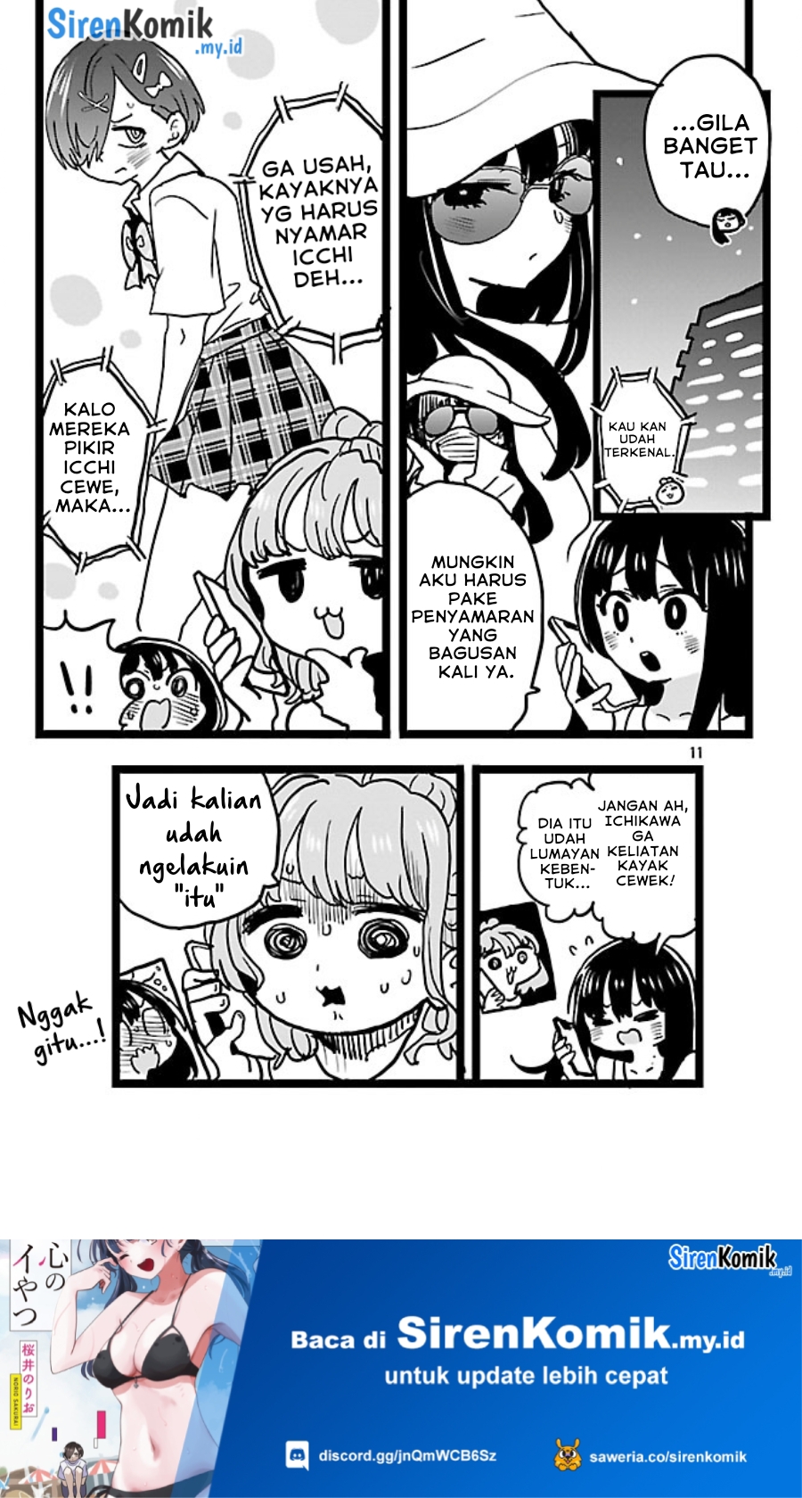 Boku no Kokoro no Yabai Yatsu Chapter 149 Gambar 13