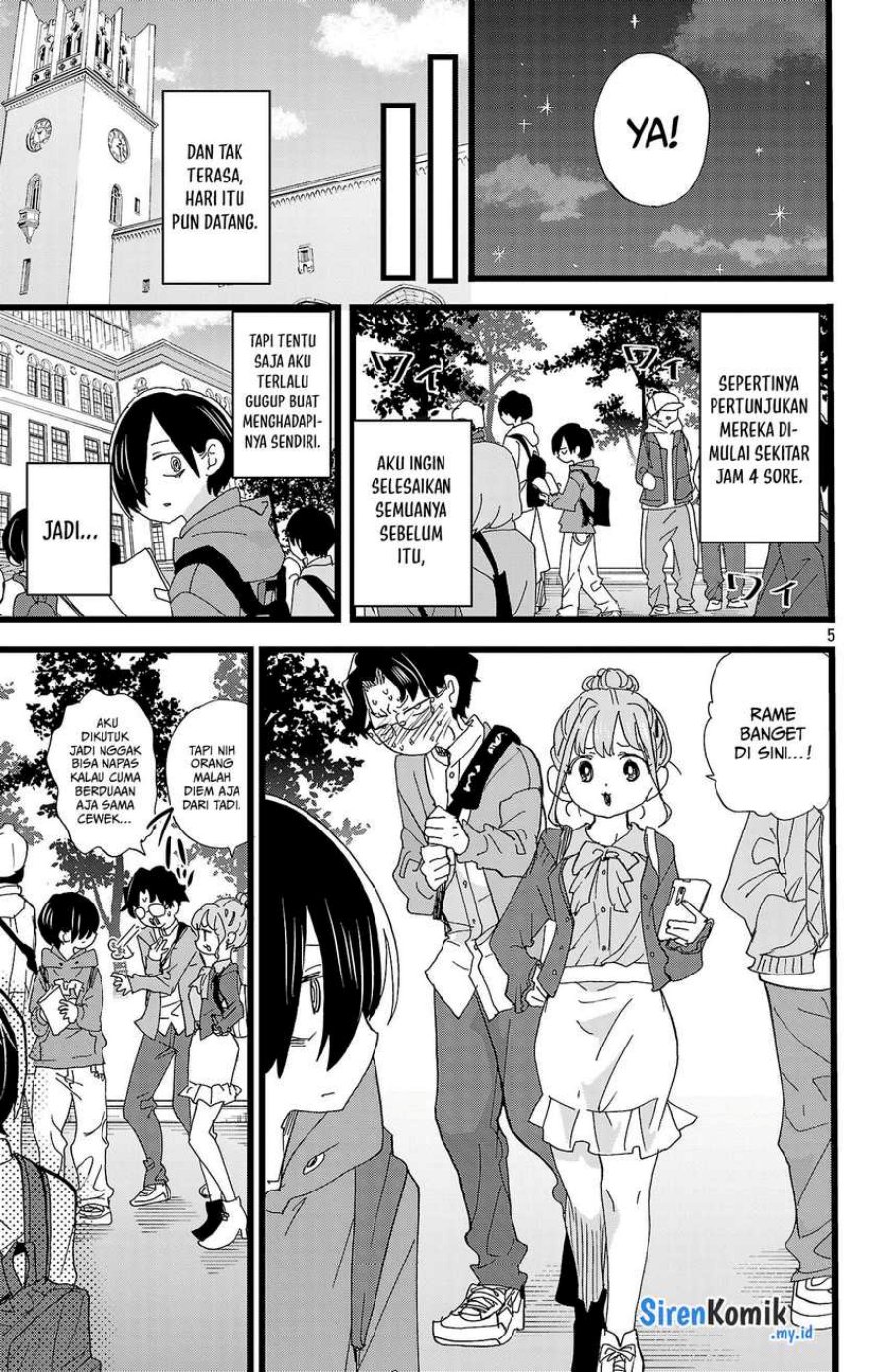 Boku no Kokoro no Yabai Yatsu Chapter 164 Gambar 7