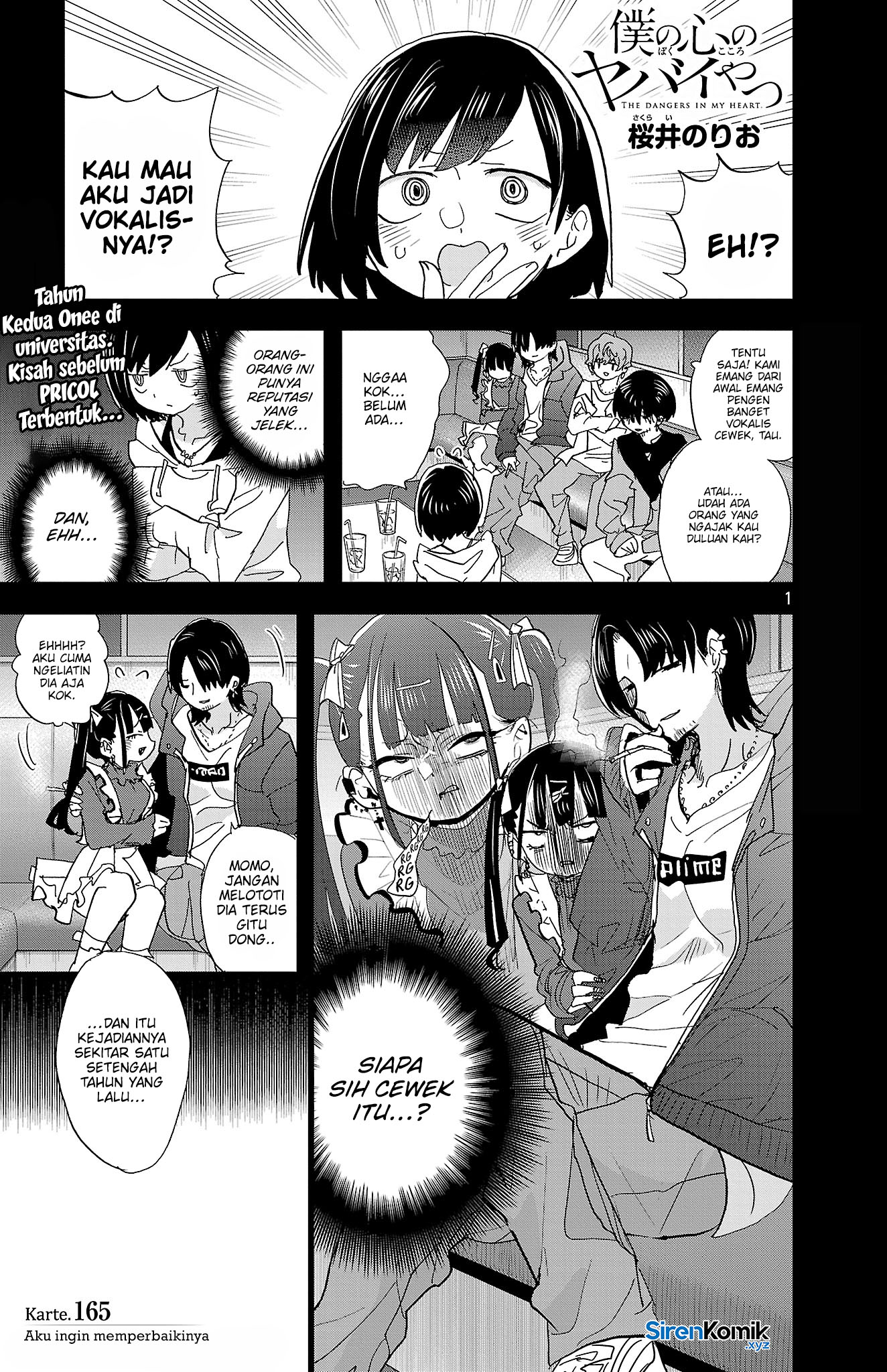 Boku no Kokoro no Yabai Yatsu Chapter 165 Gambar 3