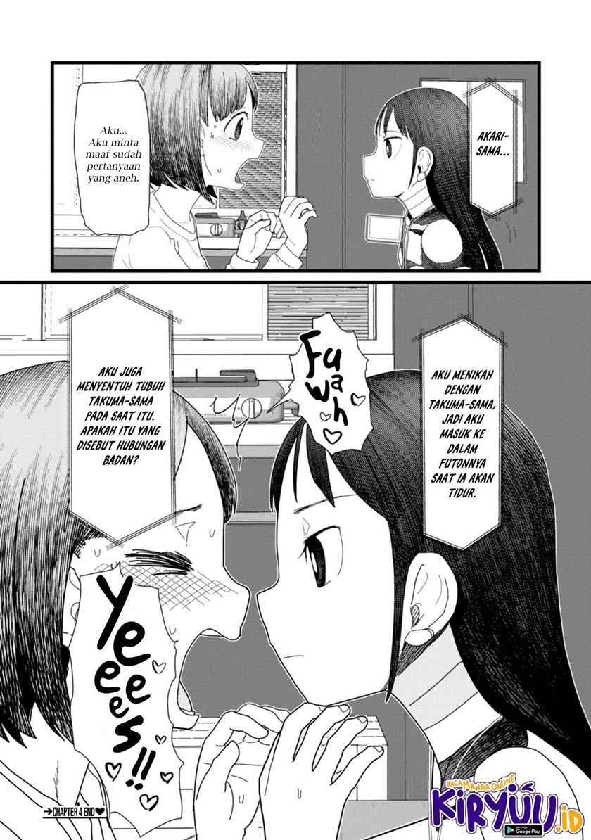 Boku no Tsuma wa Kanjou ga Nai Chapter 04 Gambar 25