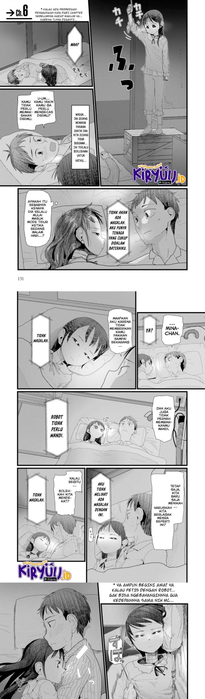 Boku no Tsuma wa Kanjou ga Nai Chapter 06 Gambar 2
