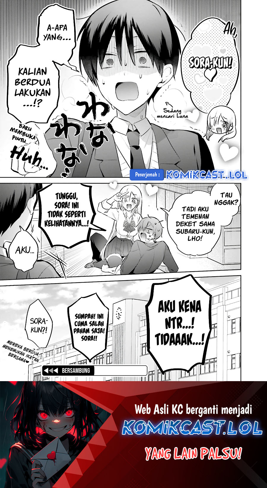 Boku to kimi (Gyaru) ga Fufuu ni Narumade Chapter 13 Gambar 26