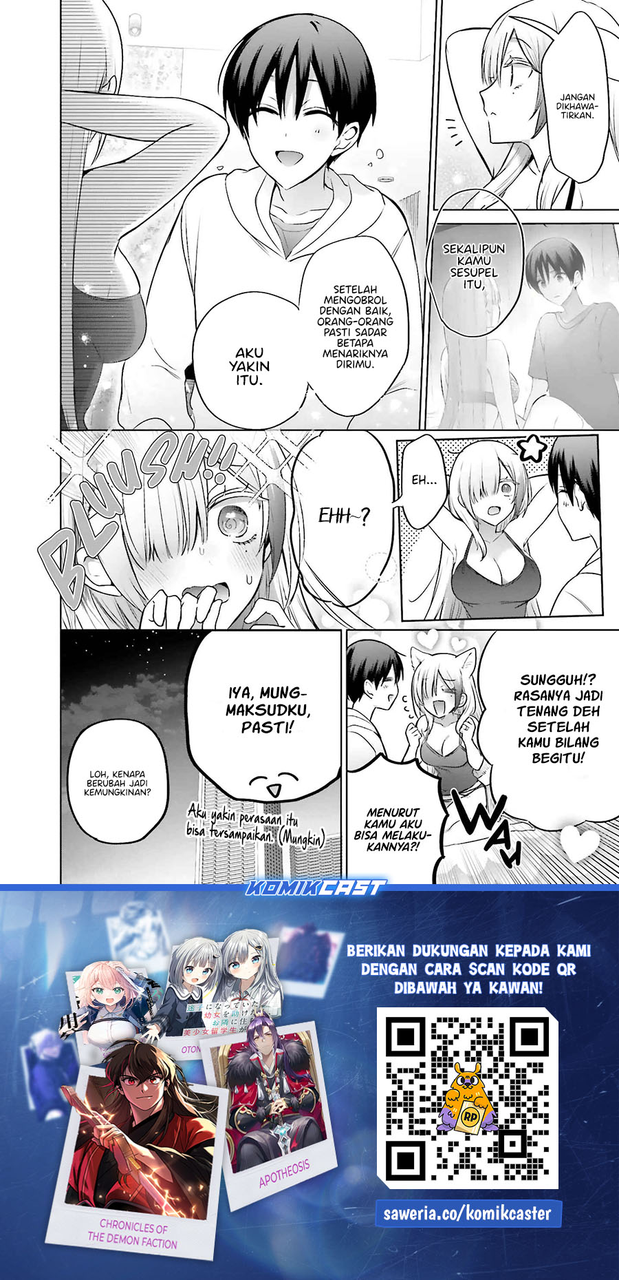 Boku to kimi (Gyaru) ga Fufuu ni Narumade Chapter 18 Gambar 8