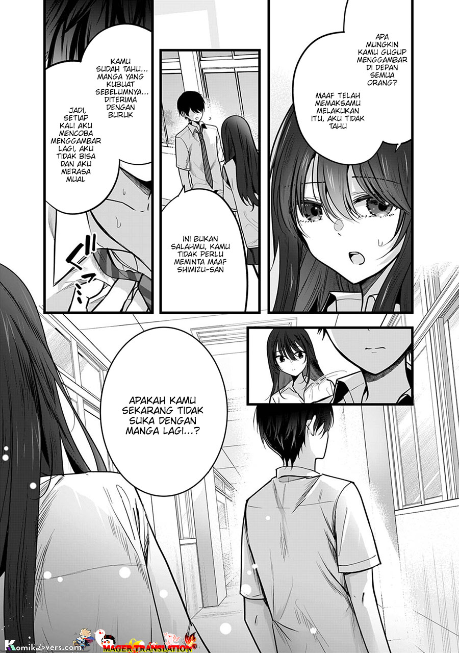 Boku wo Shirita Sugiru Shimizu-san Chapter 01.2 Gambar 4