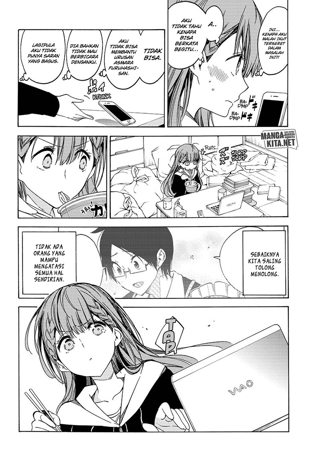 Bokutachi wa Benkyou ga Dekinai Chapter 37 Gambar 17