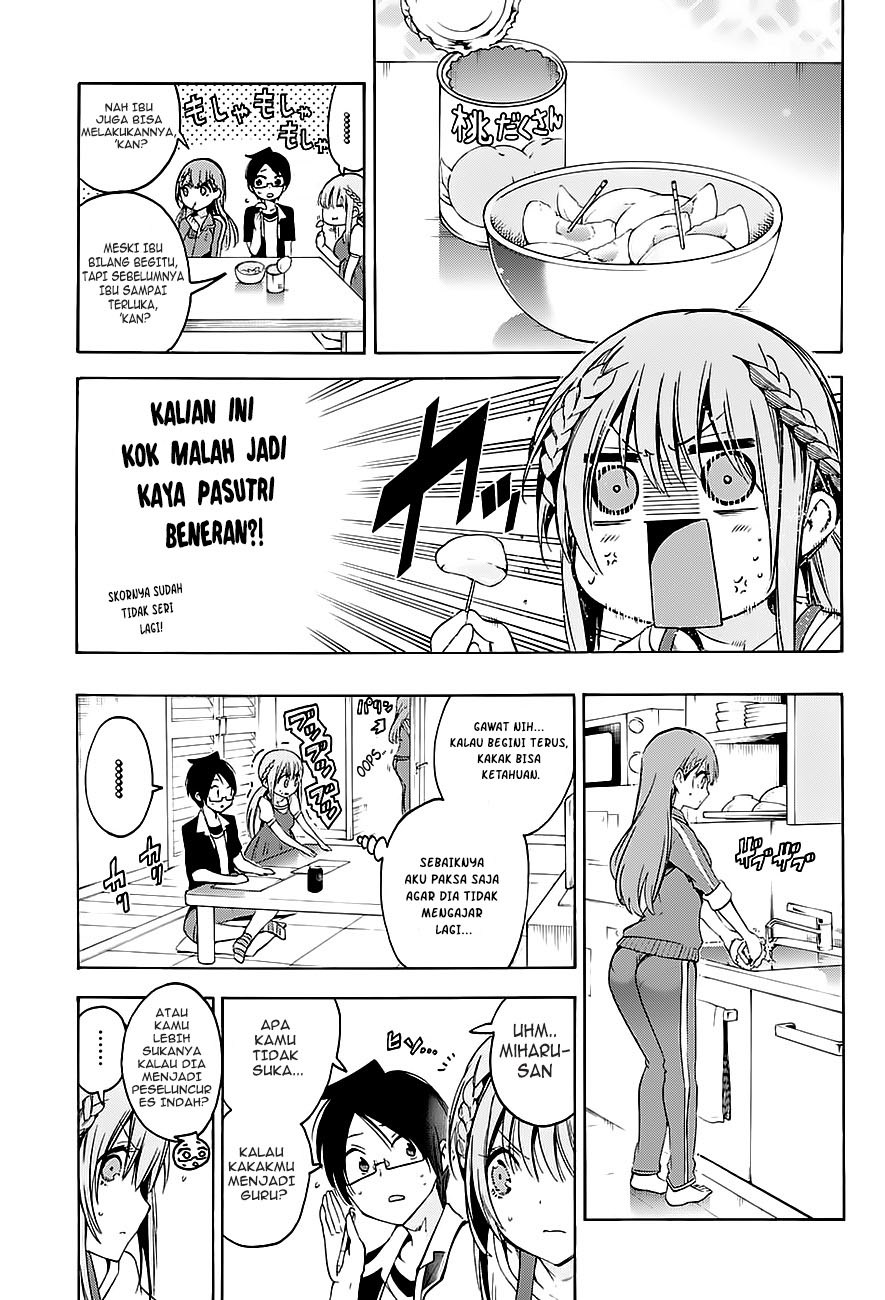 Bokutachi wa Benkyou ga Dekinai Chapter 46 Gambar 14