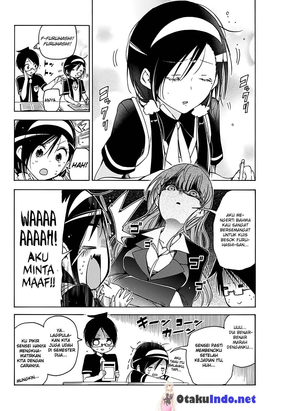 Bokutachi wa Benkyou ga Dekinai Chapter 56 Gambar 2