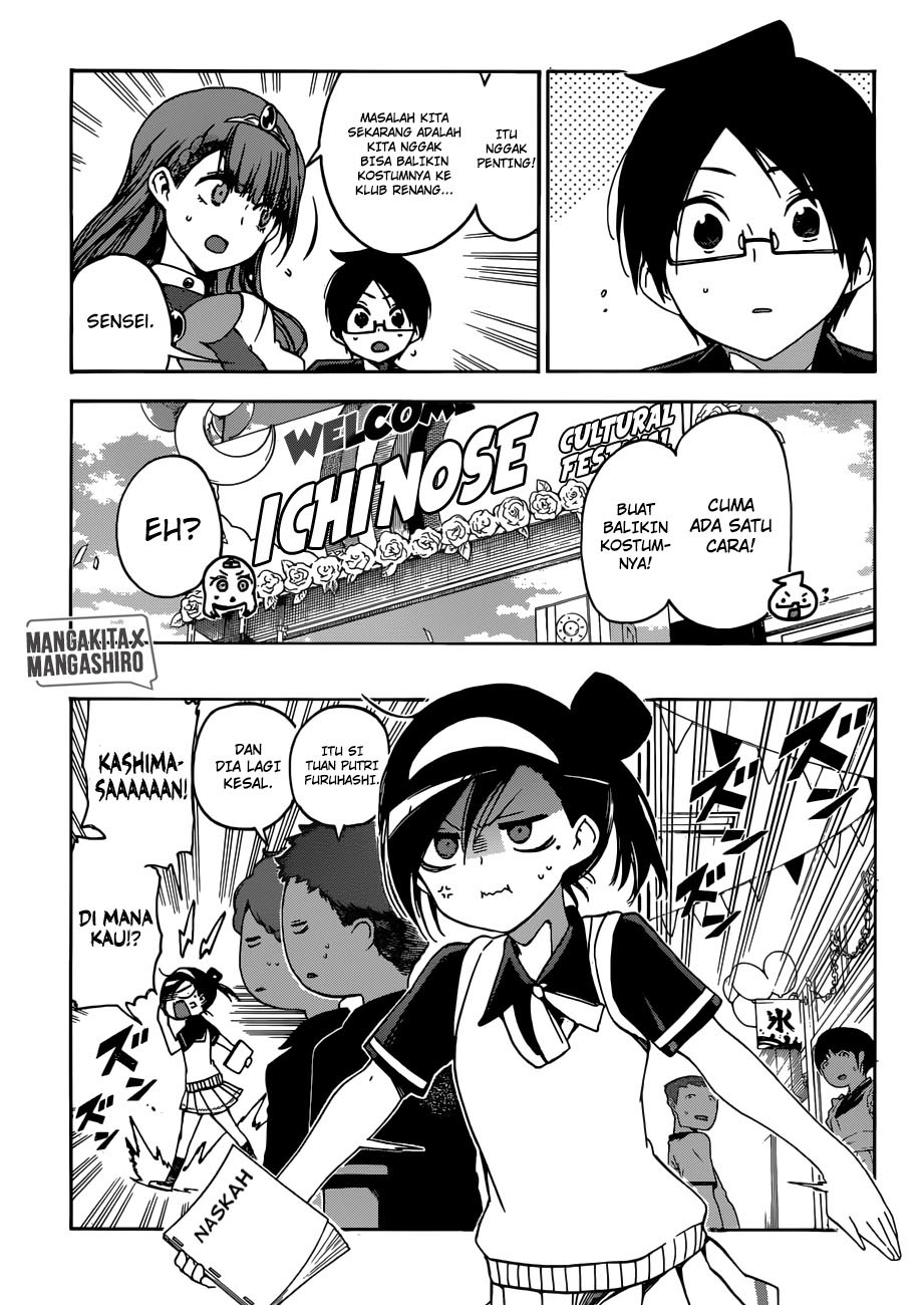 Bokutachi wa Benkyou ga Dekinai Chapter 65 Gambar 16