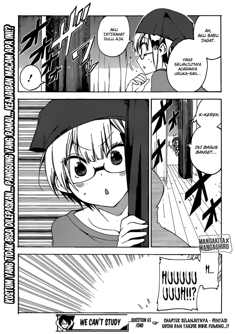 Bokutachi wa Benkyou ga Dekinai Chapter 65 Gambar 20