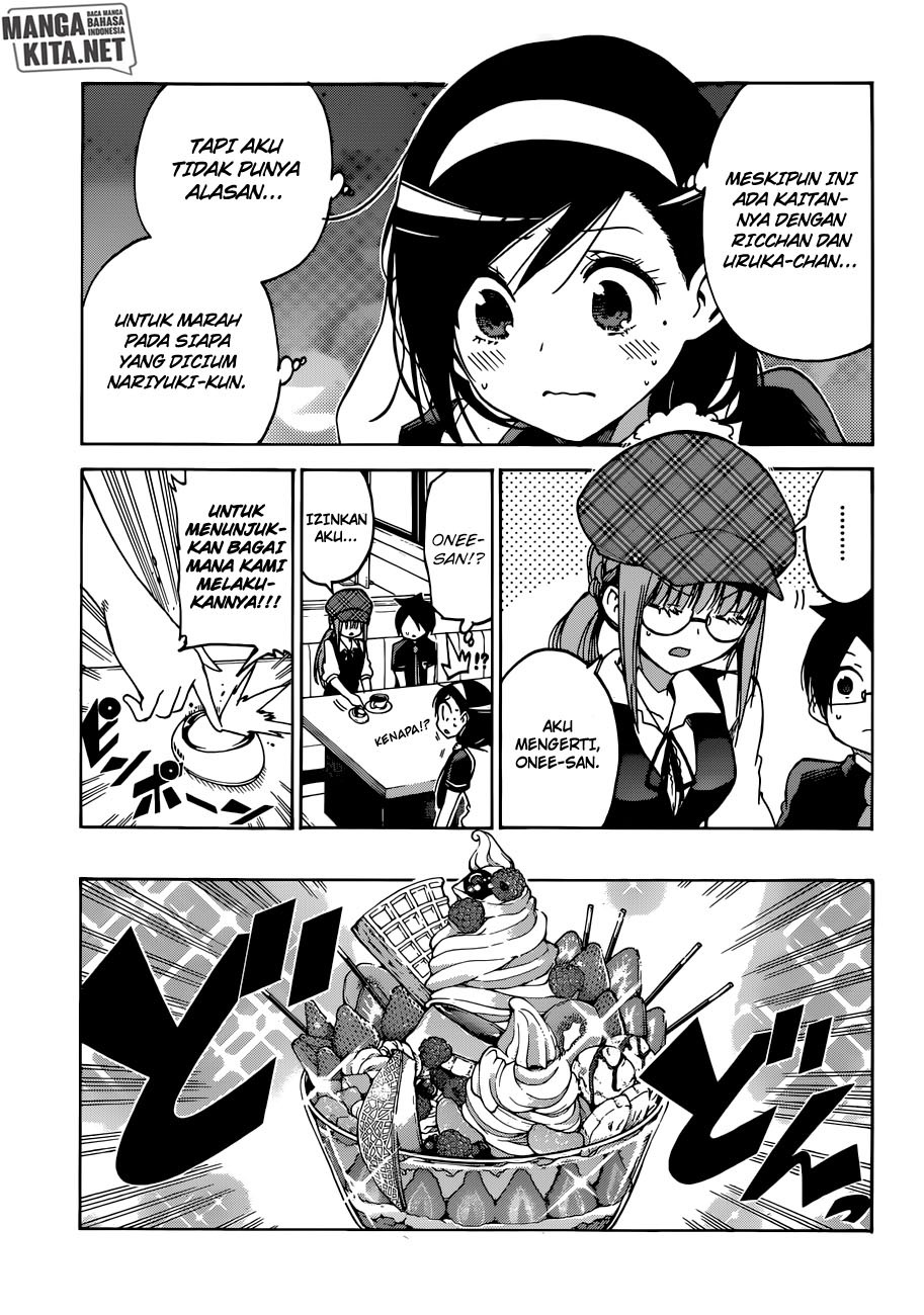 Bokutachi wa Benkyou ga Dekinai Chapter 73 Gambar 14