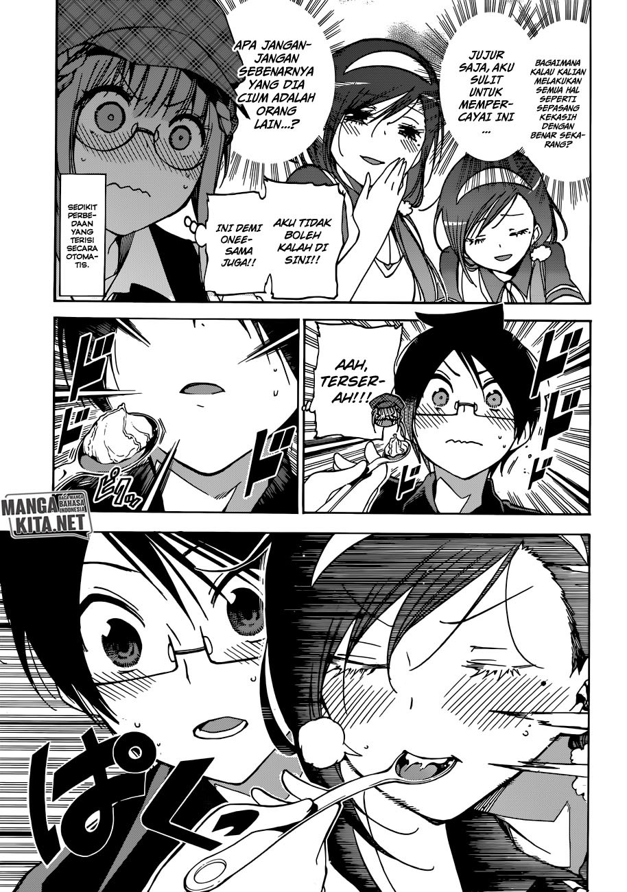 Bokutachi wa Benkyou ga Dekinai Chapter 73 Gambar 16