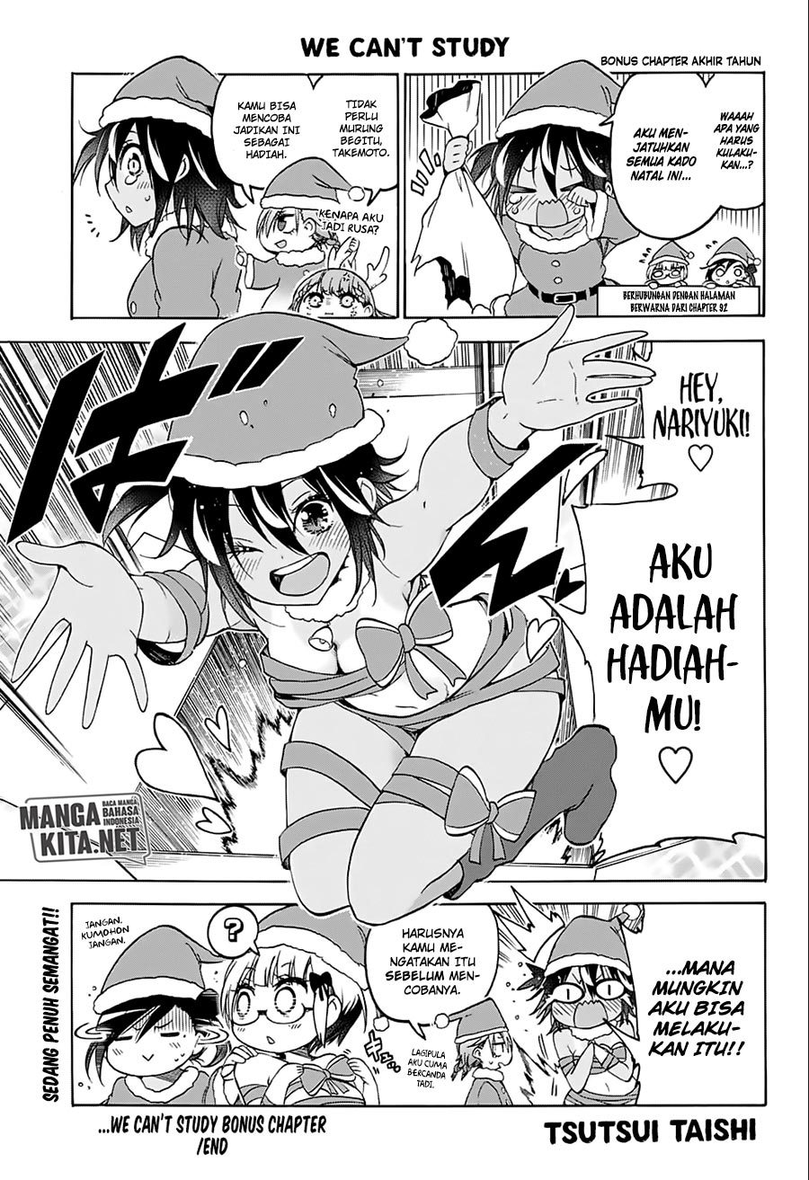 Bokutachi wa Benkyou ga Dekinai Chapter 92.1 Gambar 2