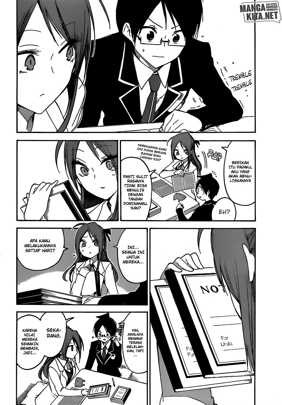Bokutachi wa Benkyou ga Dekinai Chapter 103 Gambar 13