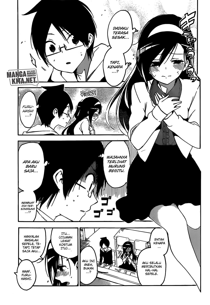 Bokutachi wa Benkyou ga Dekinai Chapter 104 Gambar 14