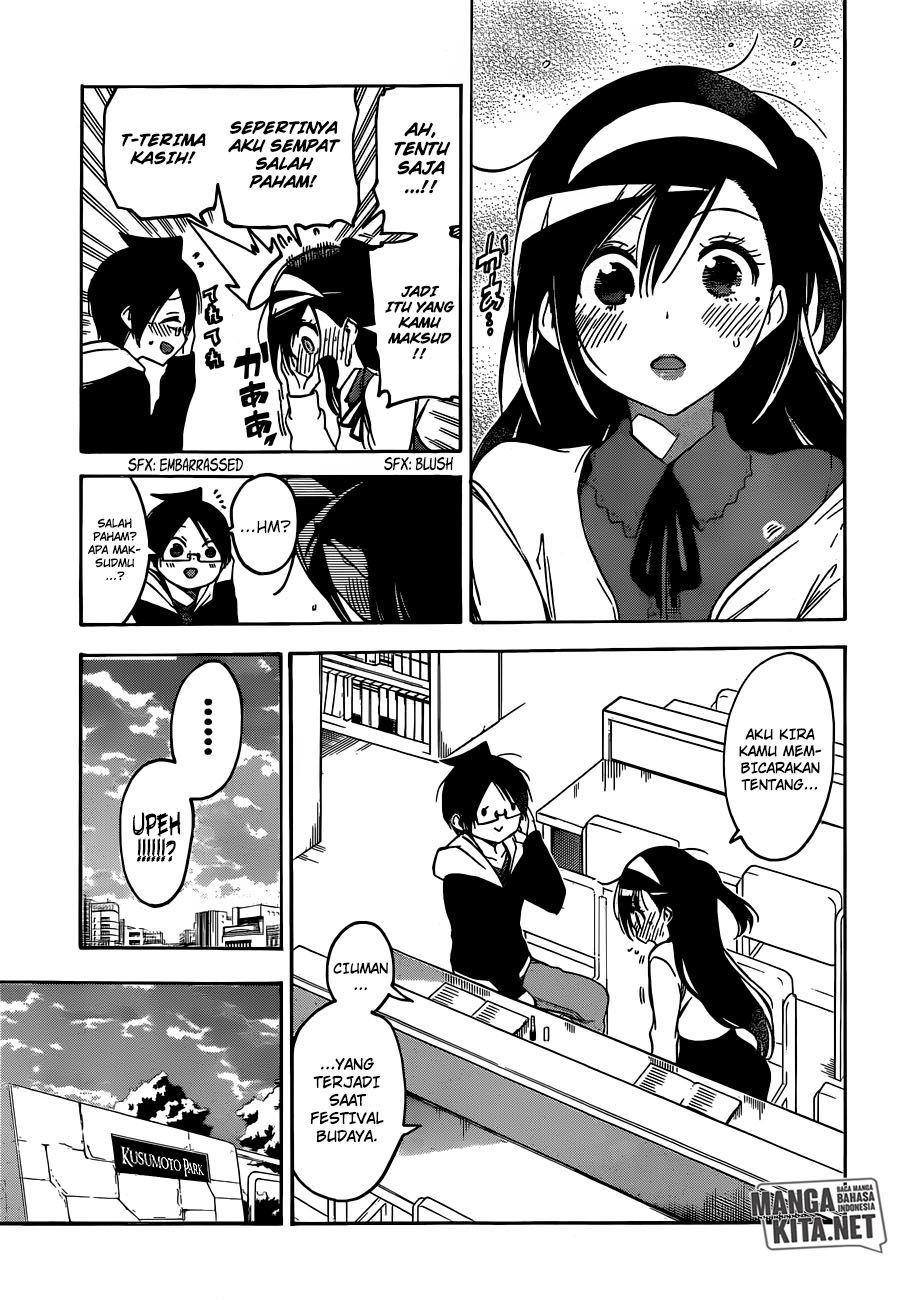 Bokutachi wa Benkyou ga Dekinai Chapter 104 Gambar 18