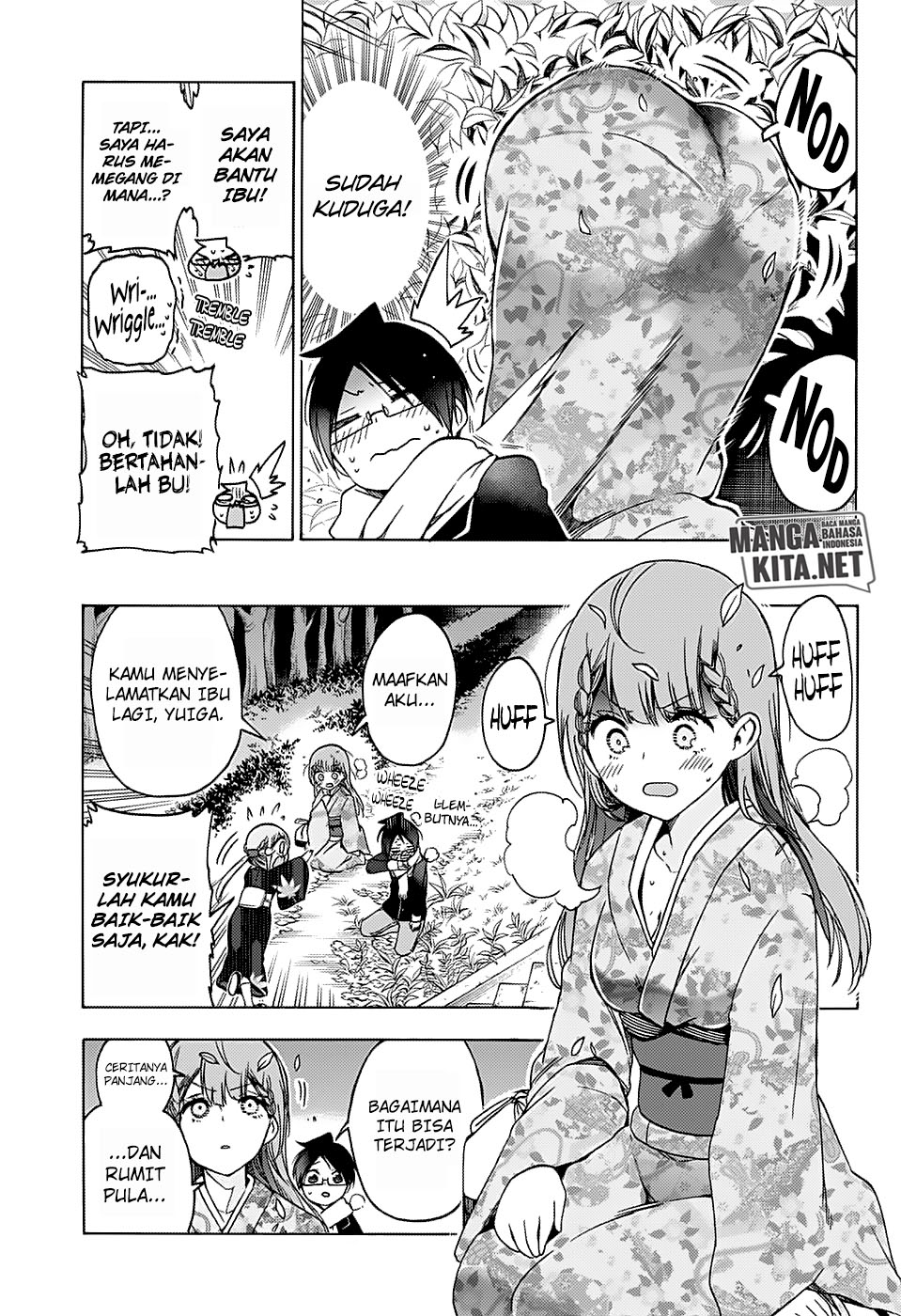 Bokutachi wa Benkyou ga Dekinai Chapter 123 Gambar 13