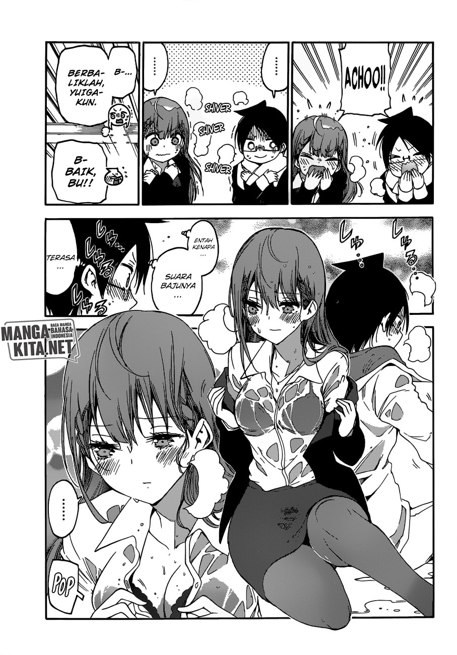 Bokutachi wa Benkyou ga Dekinai Chapter 133 Gambar 8