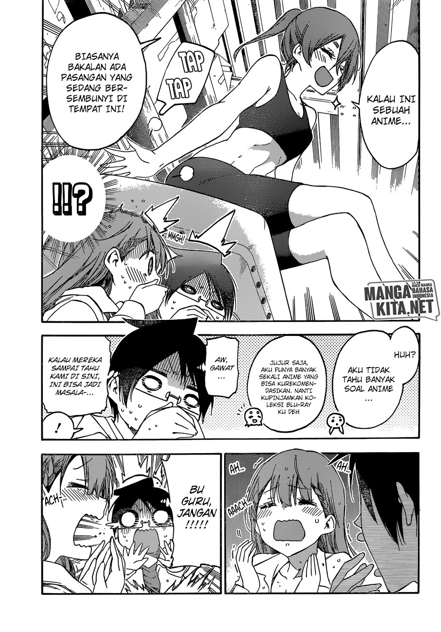 Bokutachi wa Benkyou ga Dekinai Chapter 133 Gambar 12