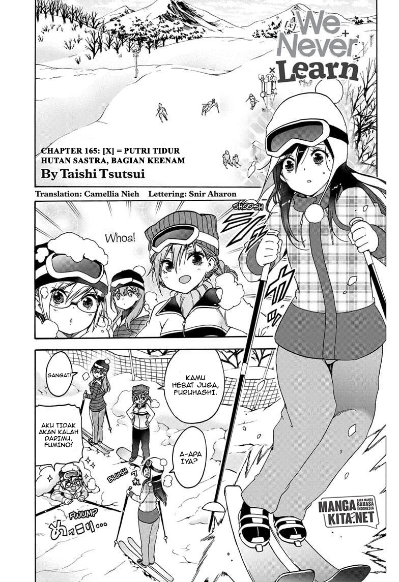 Bokutachi wa Benkyou ga Dekinai Chapter 165 Gambar 2