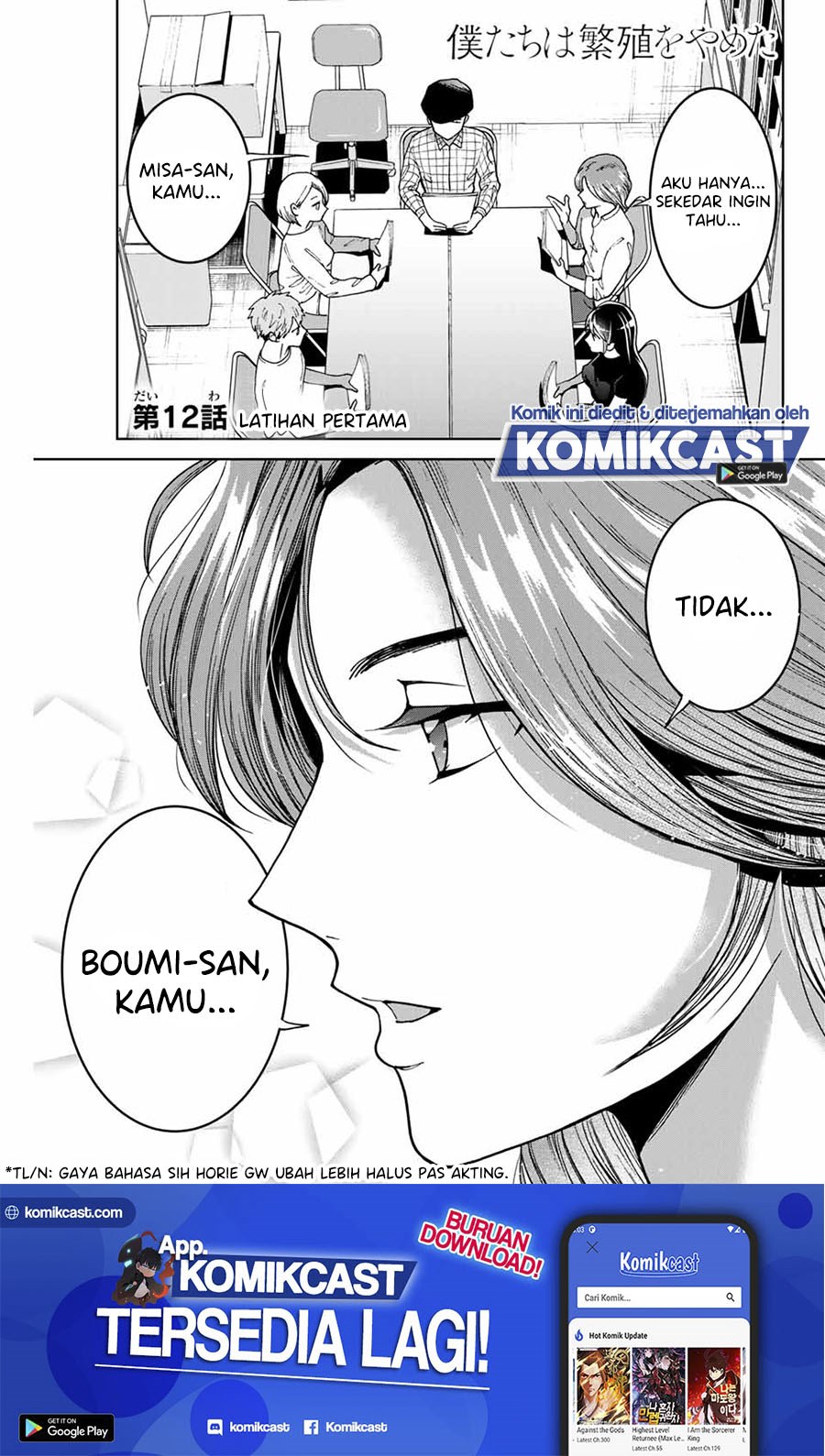 Bokutachi wa Hanshoku wo Yameta Chapter 12 Gambar 2