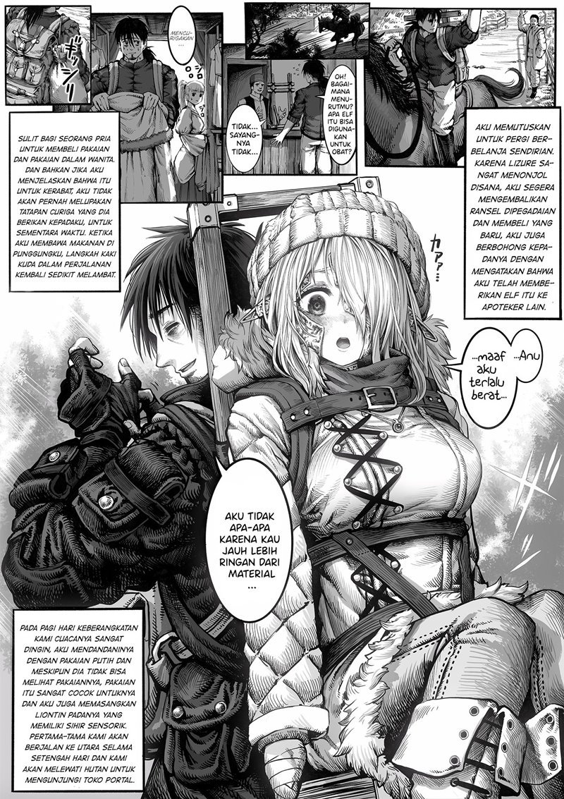 Boroboro no Elf-san o Shiawaseni suru Kusuri Uri-san Chapter 23 Gambar 1