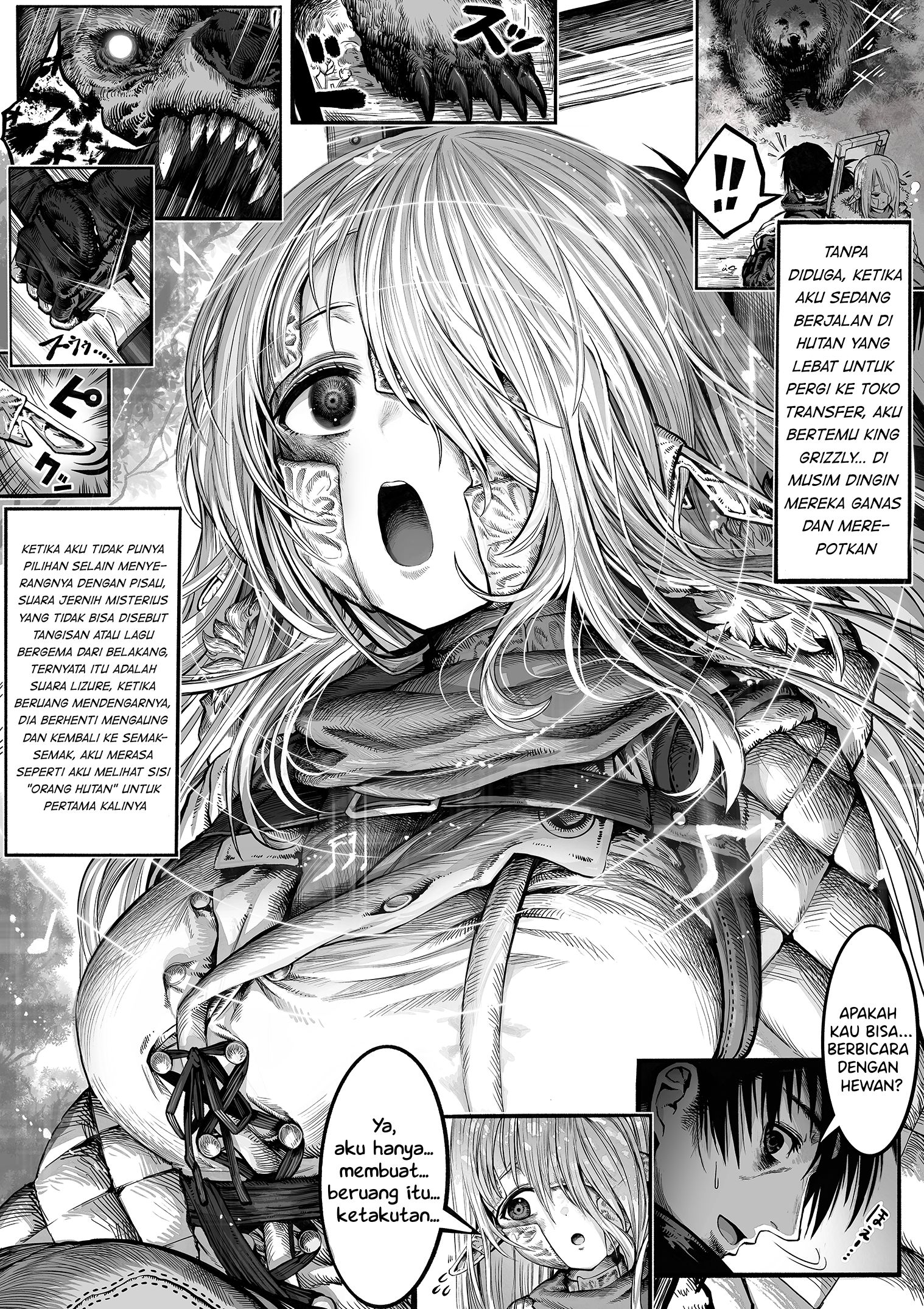 Boroboro no Elf-san o Shiawaseni suru Kusuri Uri-san Chapter 25 Gambar 1