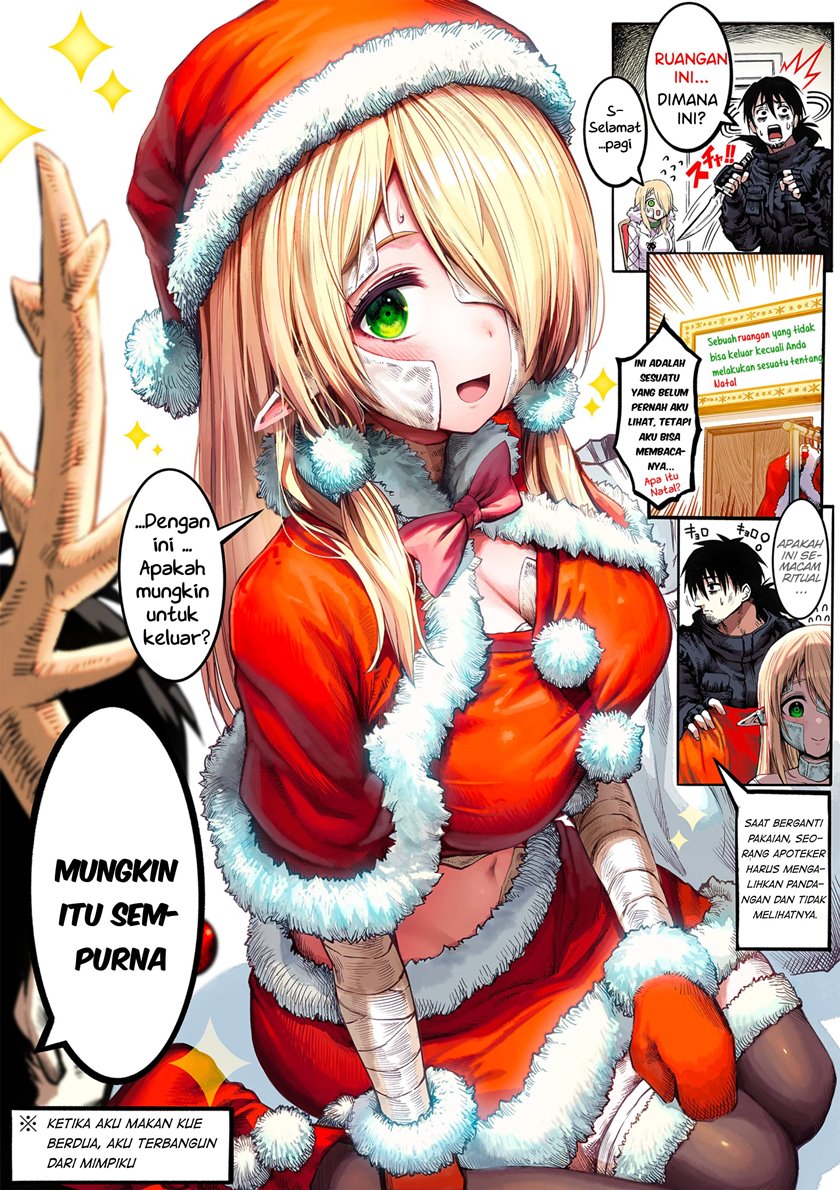 Boroboro no Elf-san o Shiawaseni suru Kusuri Uri-san Chapter 28.5 Gambar 1