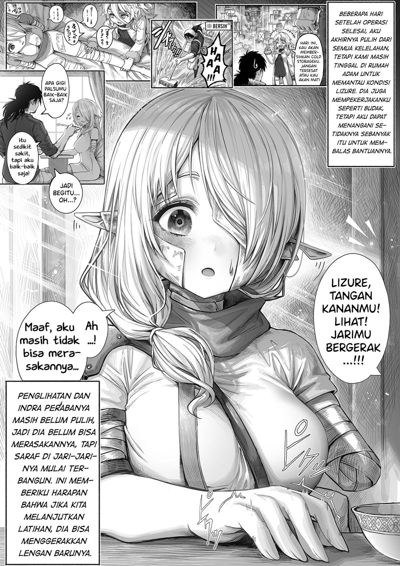 Boroboro no Elf-san o Shiawaseni suru Kusuri Uri-san Chapter 38 Gambar 1