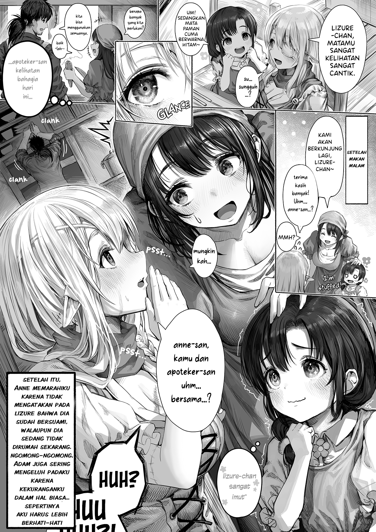 Boroboro no Elf-san o Shiawaseni suru Kusuri Uri-san Chapter 54 Gambar 1