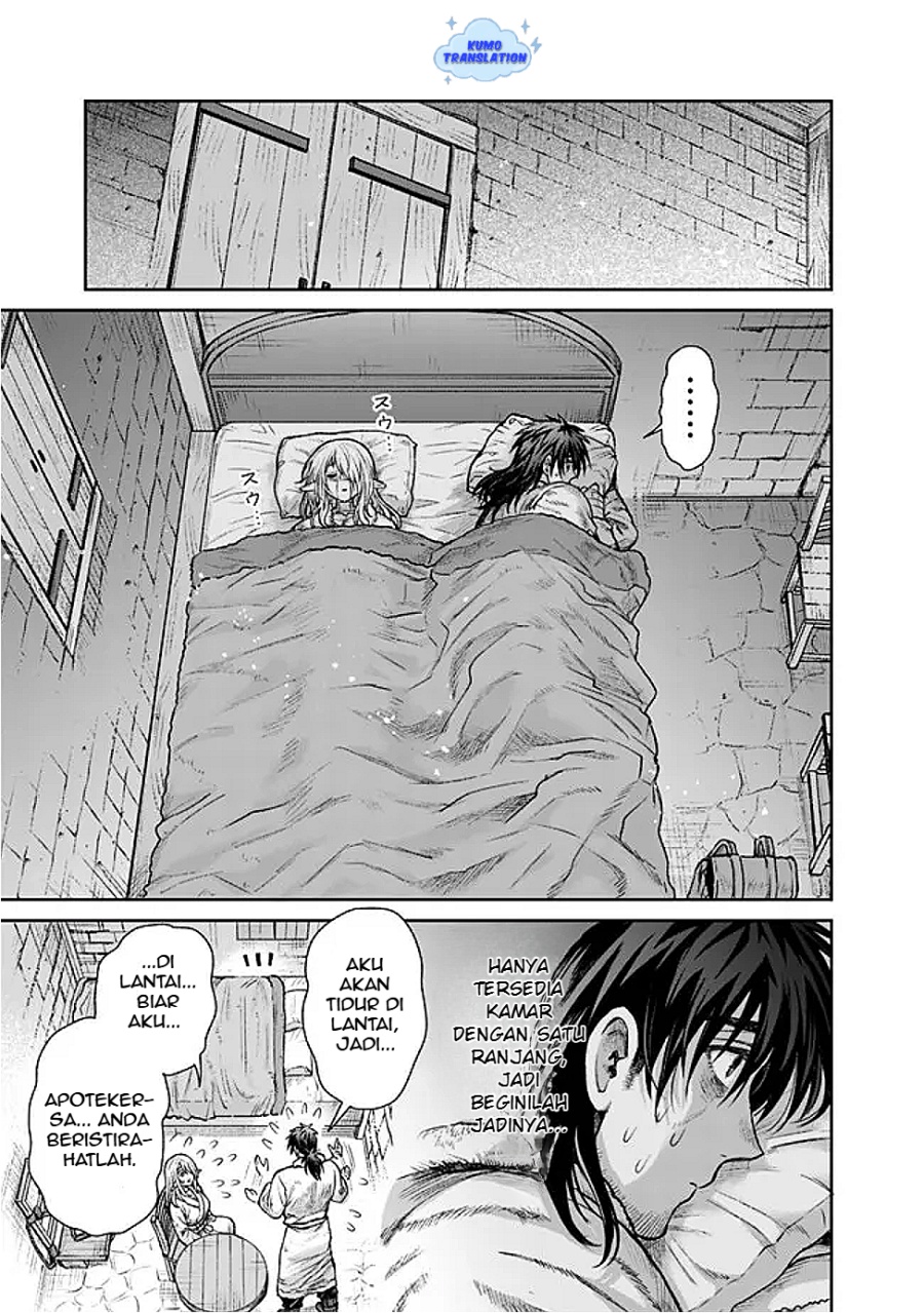Boroboro no Elf-san wo Shiawase ni Suru Kusuriuri-san Chapter 09 Gambar 16