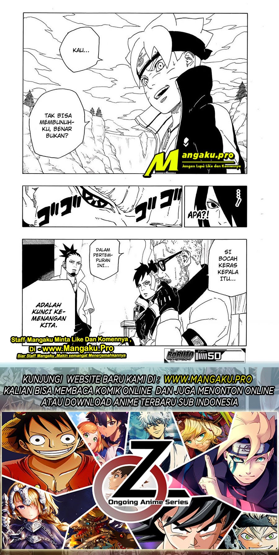 Boruto: Naruto Next Generations Chapter 50.2 Gambar 23