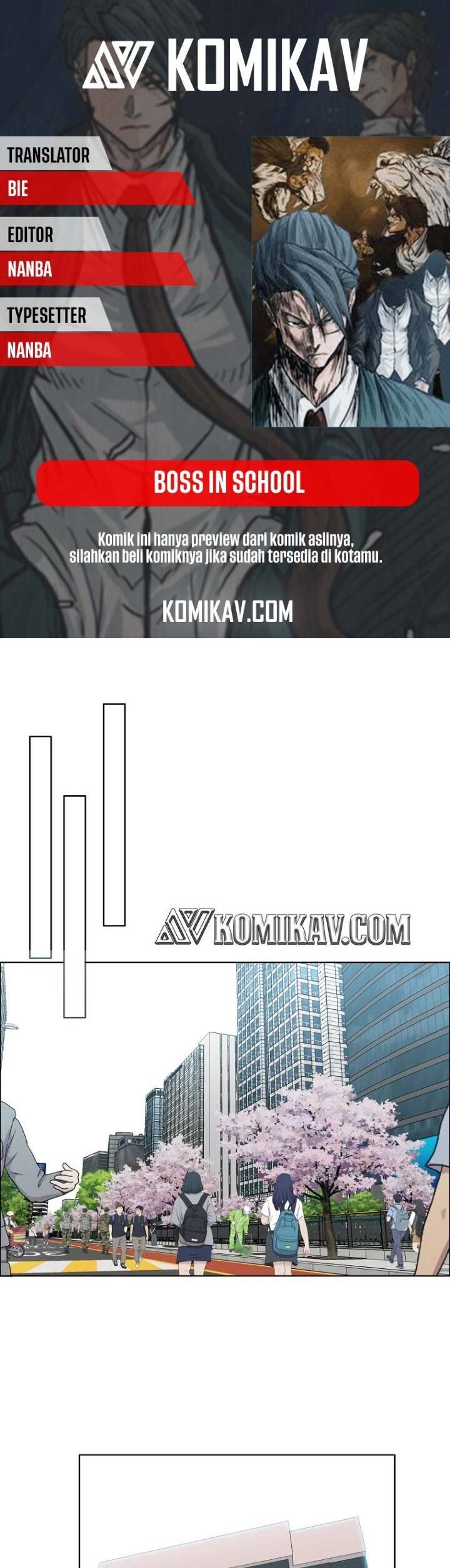Boss in School Chapter 158 Gambar 1