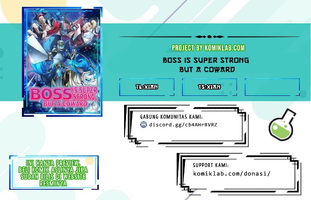 Boss Is Super Strong, but a Coward Chapter 02 Gambar 1