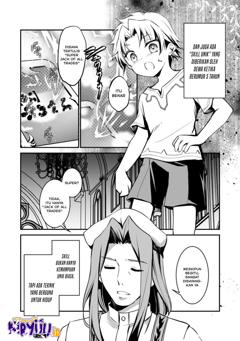 Botsuraku Kizoku no Ore ga Hazure Skill ~ Chou Kiyou Binbou ~ de Daikenja to Yobareru Made Chapter 01 Gambar 6
