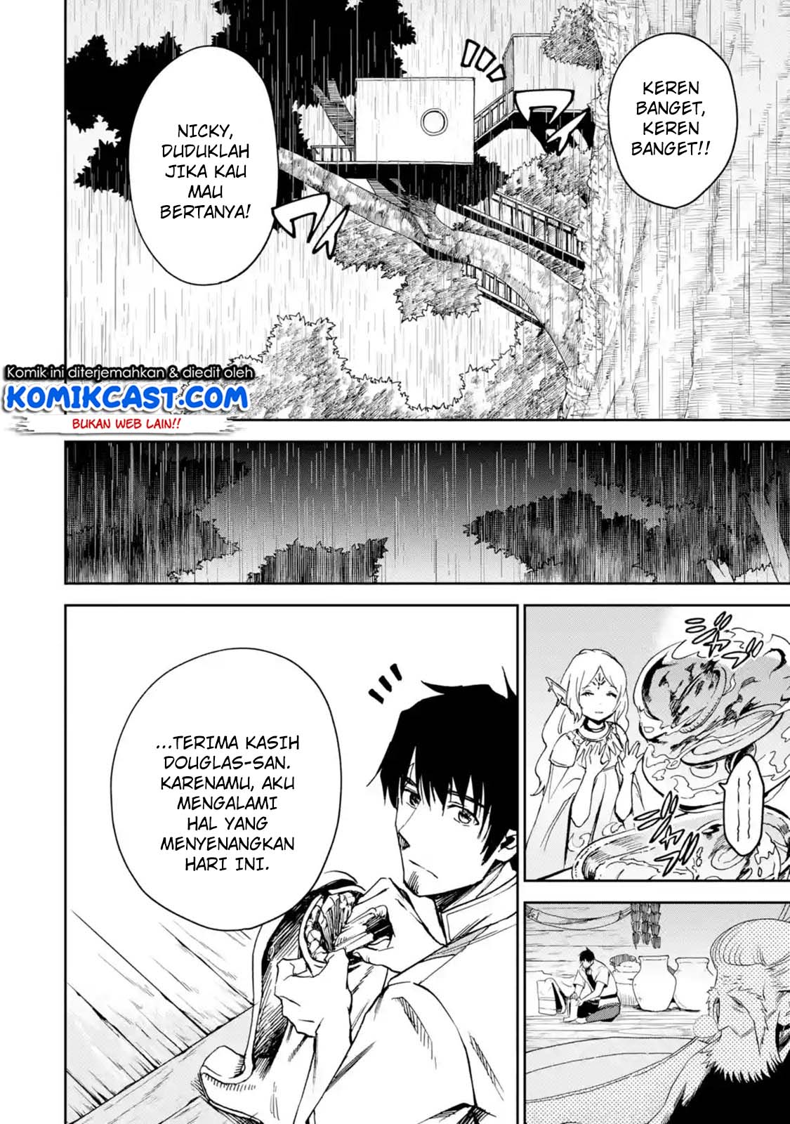Boukensha License o Hakudatsu Sareta Ossan Dakedo, Manamusume ga Dekita no de Nonbiri Jinsei Chapter 06.3 Gambar 6