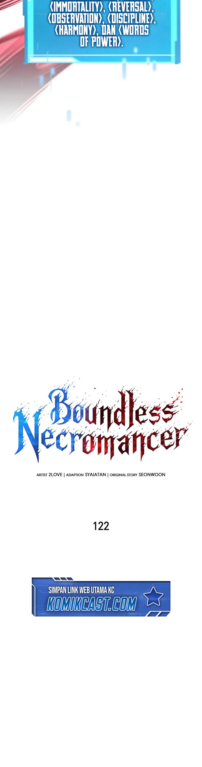 Boundless Necromancer Chapter 122 Gambar 19