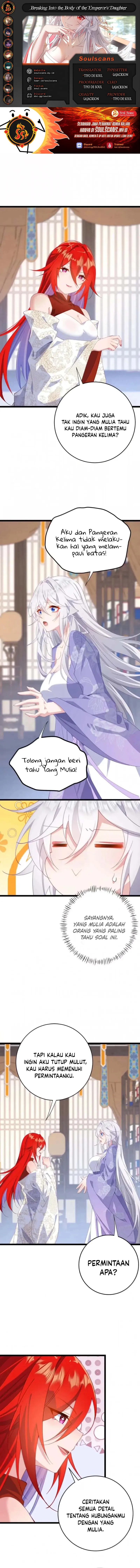 Breaking Into The Body of The Emperor’s Daughter (Unveiling the Emperor’s Secret) Chapter 49 Gambar 1