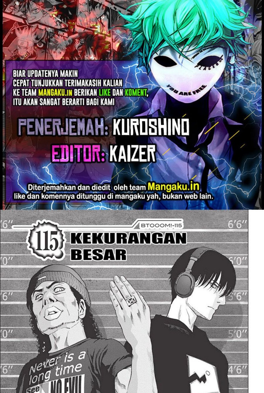 Btooom! Chapter 115.1 Gambar 1