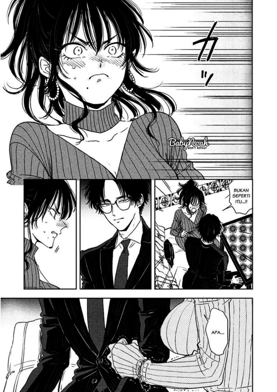 Buaiso na Tanto ga Zenzen Te wo Dashitekurenakute Mukatsuku!! Chapter 02 Gambar 17