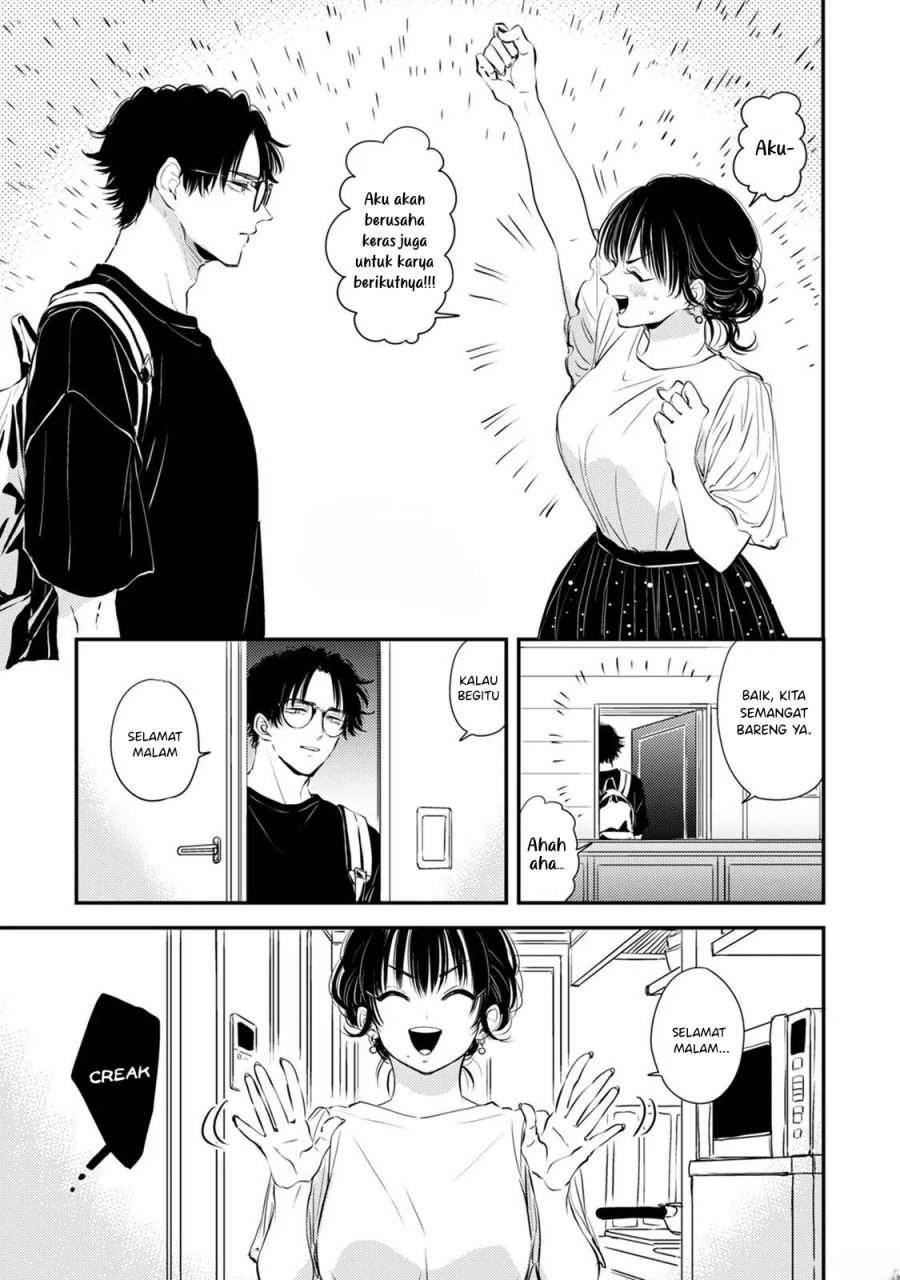 Buaiso na Tanto ga Zenzen Te wo Dashitekurenakute Mukatsuku!! Chapter 09 Gambar 12