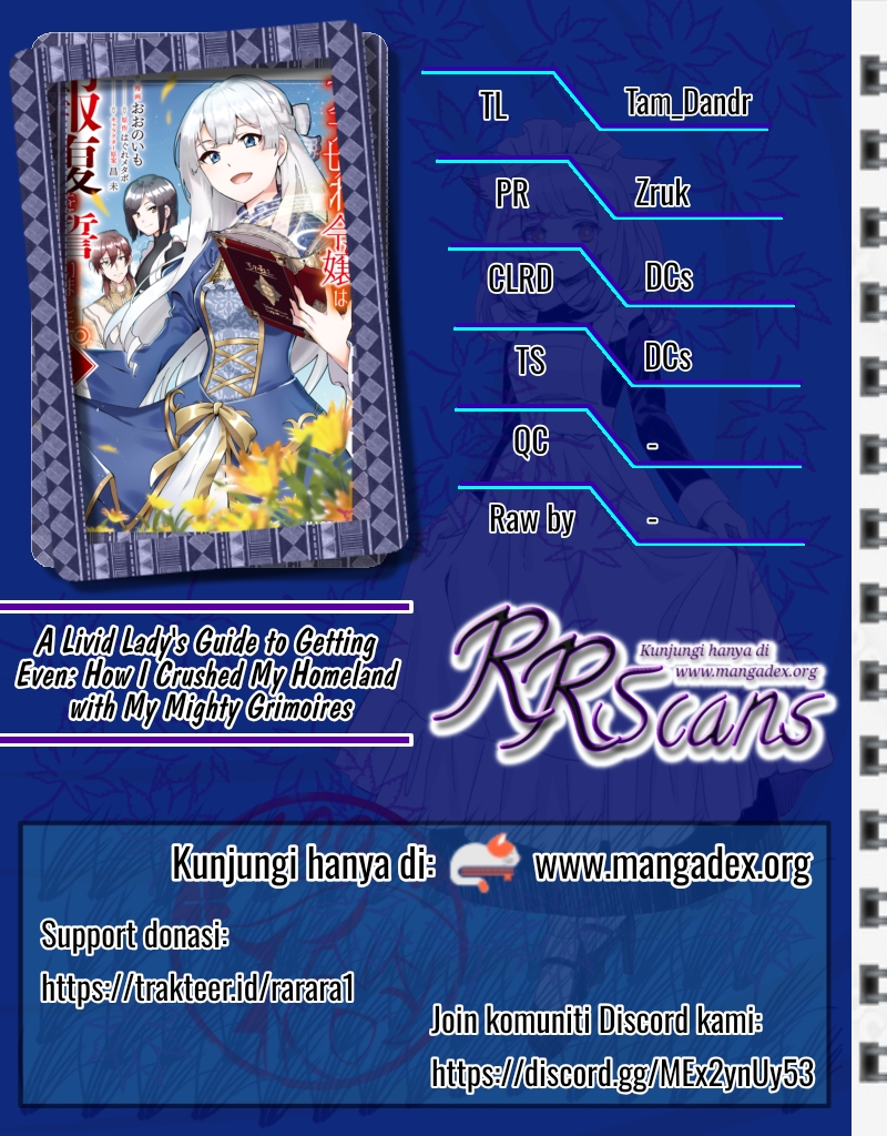 Buchigire Reijou wa Houfuku wo Chikaimashita. ~Madousho no Chikara de Sokoku wo Tataki Tsubushimasu~ Chapter 02 Gambar 1