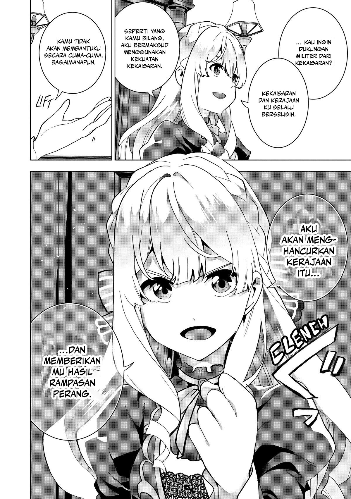 Buchigire Reijou wa Houfuku wo Chikaimashita. ~Madousho no Chikara de Sokoku wo Tataki Tsubushimasu~ Chapter 02 Gambar 3