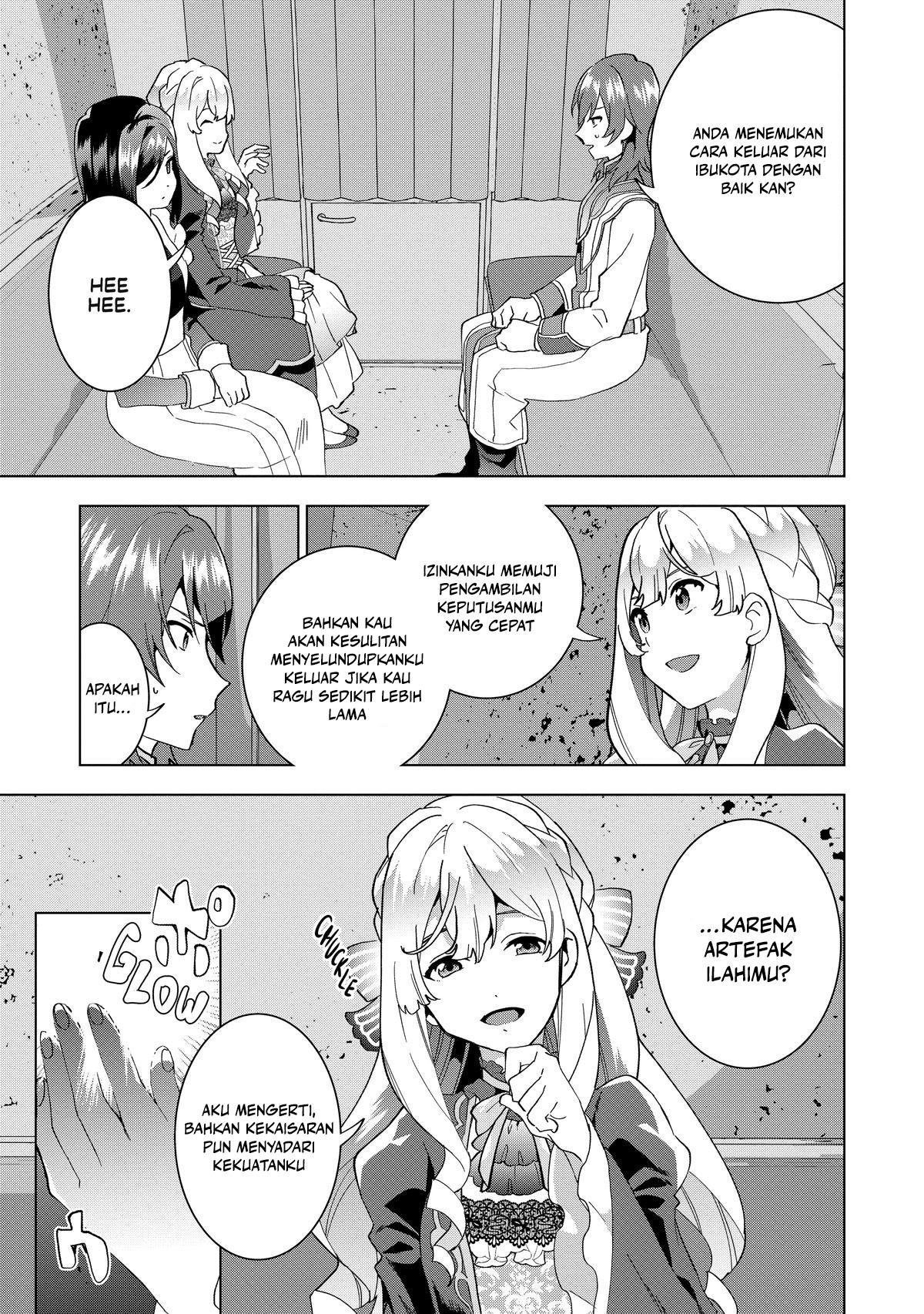 Buchigire Reijou wa Houfuku wo Chikaimashita. ~Madousho no Chikara de Sokoku wo Tataki Tsubushimasu~ Chapter 02 Gambar 6