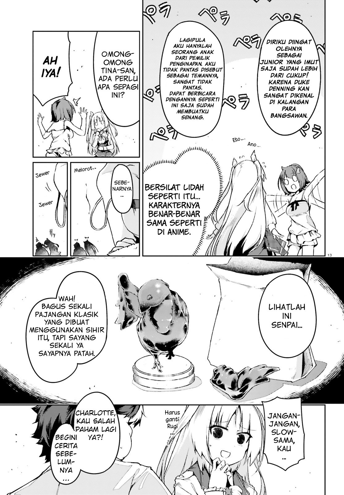 Buta Koushaku ni Tensei shita kara, Kondo wa Kimi ni Suki to Iitai Chapter 05 Gambar 13