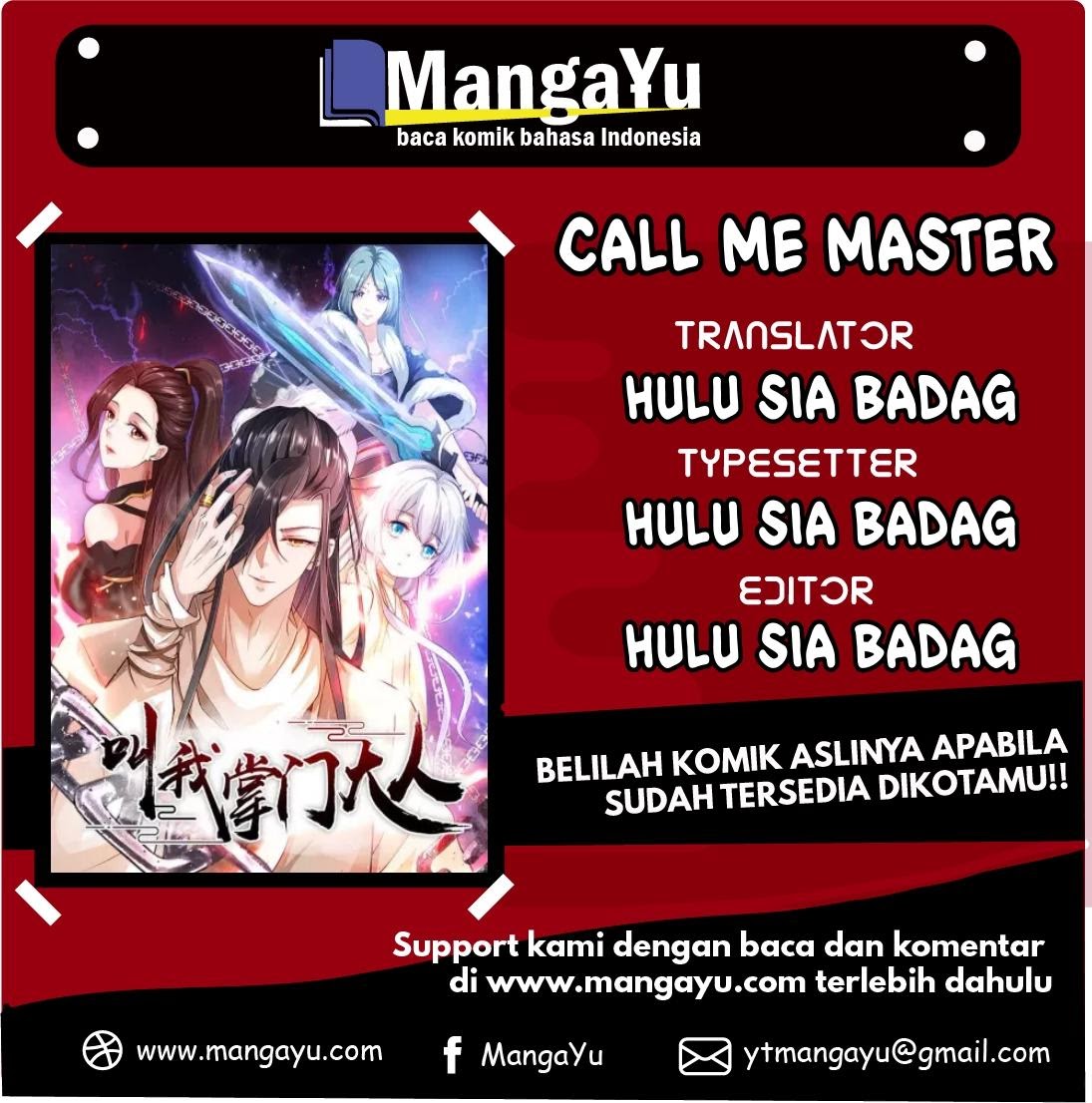 Call Me Master Chapter 06 Gambar 1